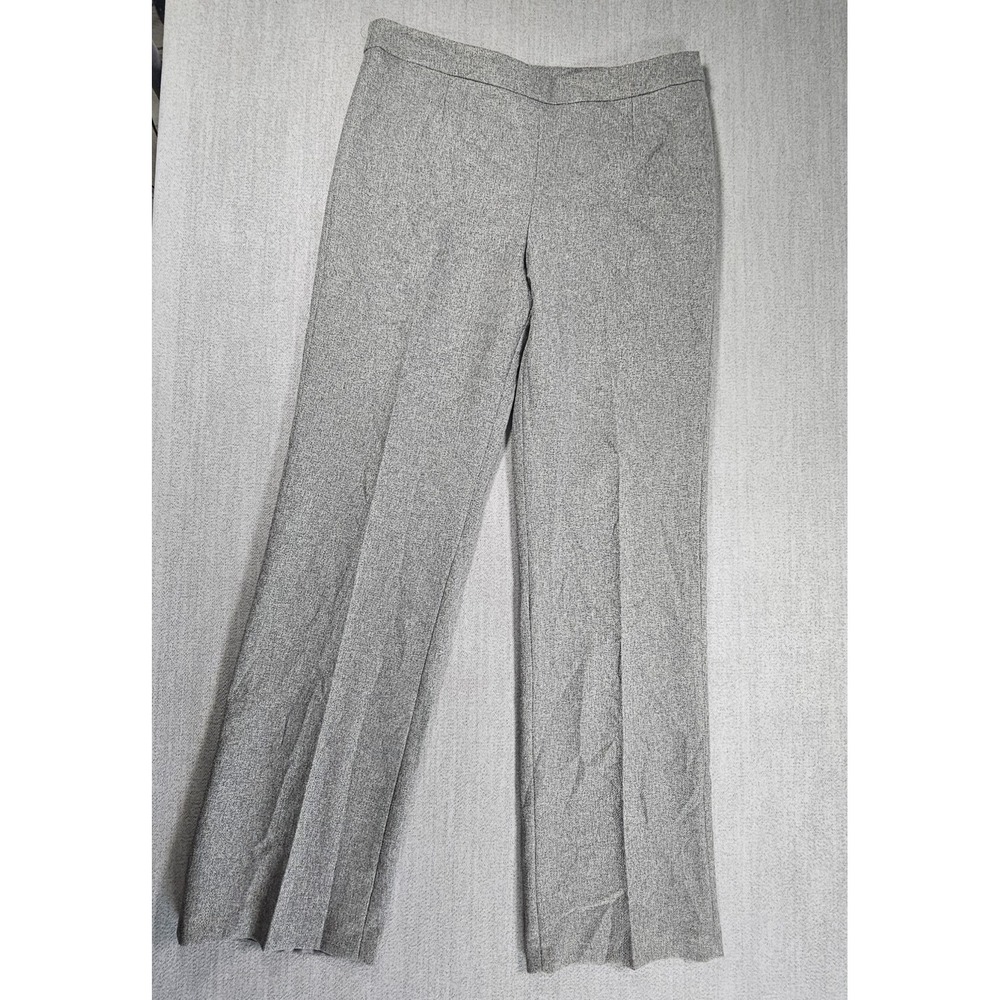 Kasper Women's Gray Dress Pants Straight Leg Zipper‎ on the Side Size 8